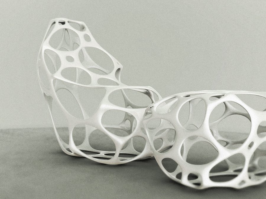 Ventury's parametric Gaudi chair by Emmanuel Touraine