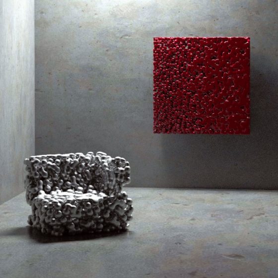 Ventury's 3D printed design-art by Emmanuel Touraine