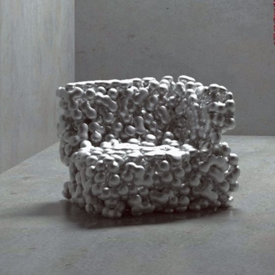 Ventury's 3D printed design-art by Emmanuel Touraine