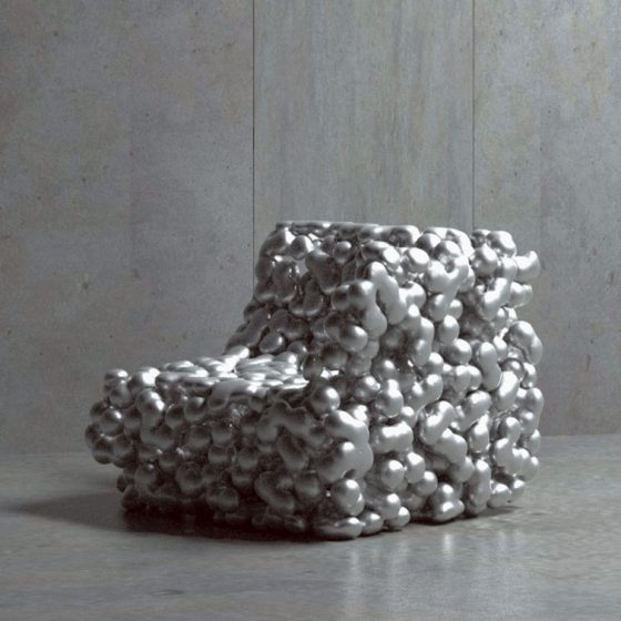 Ventury's 3D printed design-art by Emmanuel Touraine