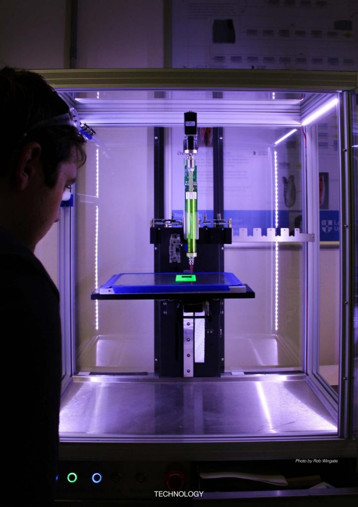 OKO! Magazine about 3D printing featuring Ventury's Gaudi 02 chair designed by Emmanuel Touraine